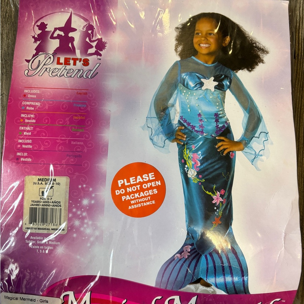 Let's Pretend Magical Mermaid Costume
